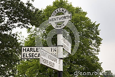 Old traditional sign Stock Photo