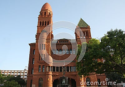 An old unique Courthouse Stock Photo