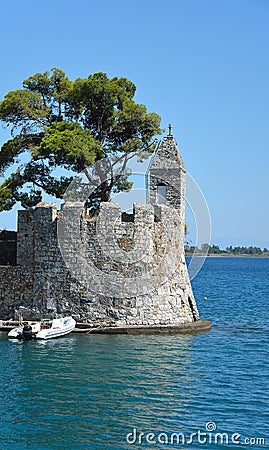 Old venetian lighthouse Stock Photo