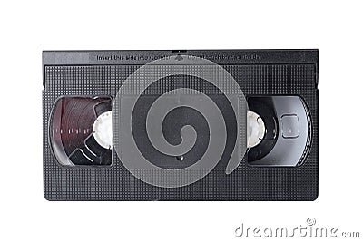 Old videotape Stock Photo