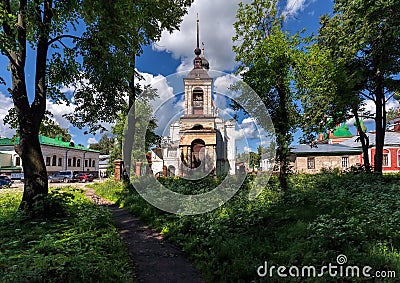 View of the old churches of the city of Suzdal. Vladimir region, Russia Stock Photo