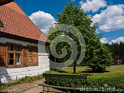 Old village in Poland Stock Photo