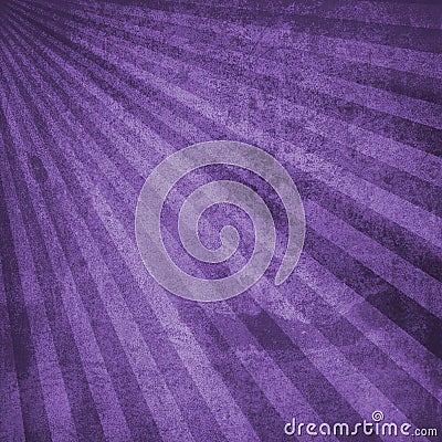 Old vintage background with grainy texture and grunge, black and purple retro sunburst in radial striped design that is worn and d Cartoon Illustration