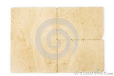 Old vintage blank paper. Texture concent for backgrounds. Stock Photo