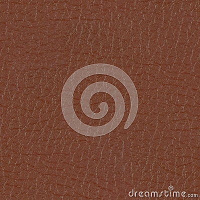 Old vintage brown leather texture closeup. Seamless square background, tile ready. Stock Photo