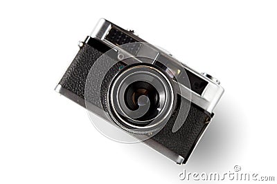 Old vintage camera Stock Photo