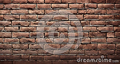 Old wall background with stained aged bricks, Generative AI, Generative, AI Stock Photo