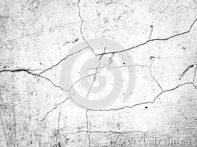 Old wall with cracks, natural grunge texture with large and small grains Stock Photo