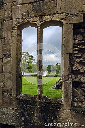 Old Wardour Castle, Wardour, Wiltshire, England. Stock Photo