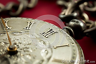 Old watch, time concept Stock Photo