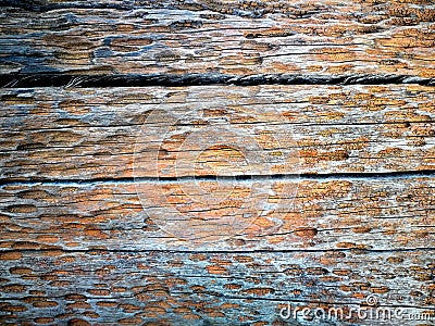 Old Weathered coarse Wood Texture background Stock Photo