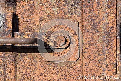 old ruined steam locomotive detail close up Stock Photo