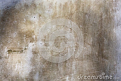 Old whitewashed weathered distressed cracked cement stone wall texture Stock Photo