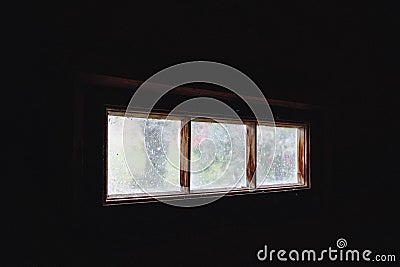 the old window Stock Photo
