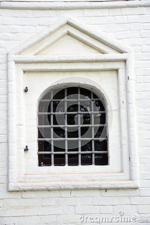 Old window of a church Stock Photo