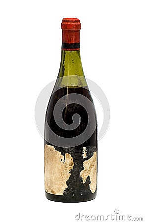 Old wine collection Stock Photo