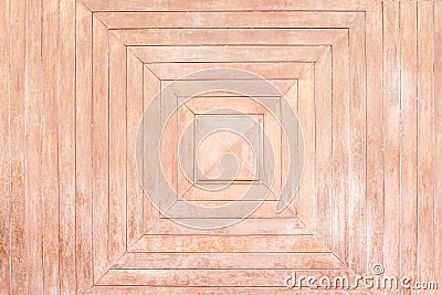 Old wood square overlap many layer wall patterns texture abstract for background Stock Photo