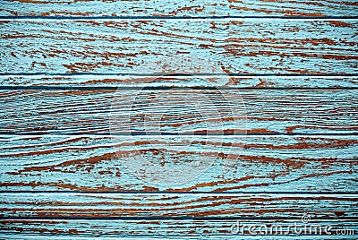 Old wood teak blue background texture wallpaper Stock Photo