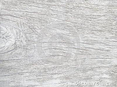 Old wood texture crack, gray-white tone. Use this for wallpaper or background image. There is a blank space for text Stock Photo