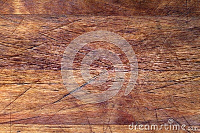 Old wooden cutting board background texture Stock Photo