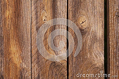 Old wooden planks close up background Stock Photo