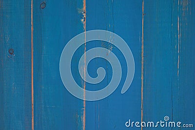 old and worn bright blue wooden background very nice like mediterranean blue Stock Photo