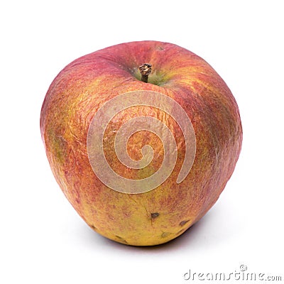 Old wrinkled apple Stock Photo