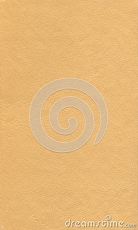 Old yellow leather book cover. Background Stock Photo