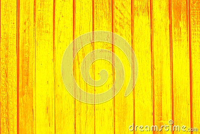 Old yellow wooden walls for use as an exotic background Stock Photo