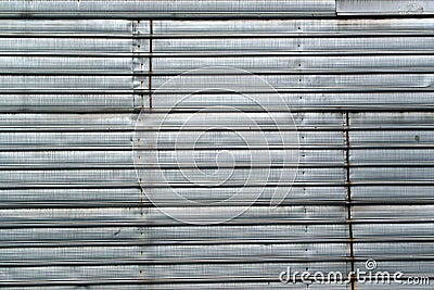 Old zinc plated metal texture Stock Photo