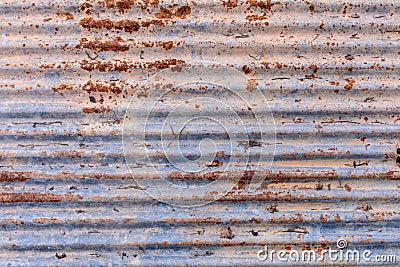old zinc rust texture and pattern Stock Photo