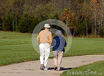 Older couple Stock Photo