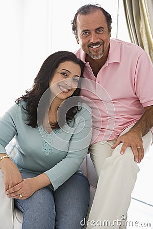 An older Middle Eastern couple Stock Photo