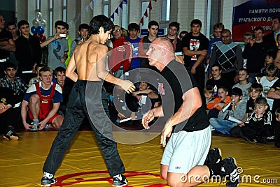 Olimpic champion Aleksandr Karelin Editorial Stock Photo