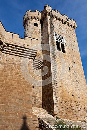 Olite castle Stock Photo