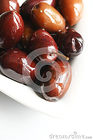Olive kalamata Stock Photo