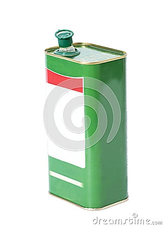 Olive Oil can for healthy food Stock Photo