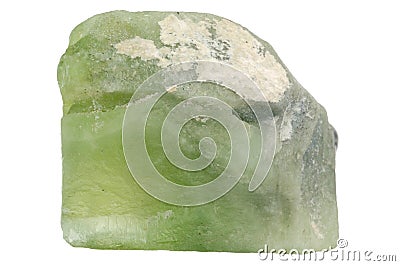 Olivine mineral stone Stock Photo