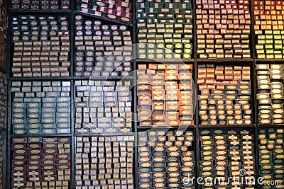 OLLIVANDERS WAND SHOP WARNER HARRY POTTER TOUR Leavesden London Editorial Stock Photo