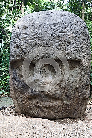 Olmec ,Tabasco, Villahermosa, Mexico, Archaeology,Tourism Stock Photo