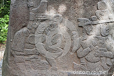 Olmec ,Tabasco, Villahermosa, Mexico, Archaeology,Tourism Stock Photo