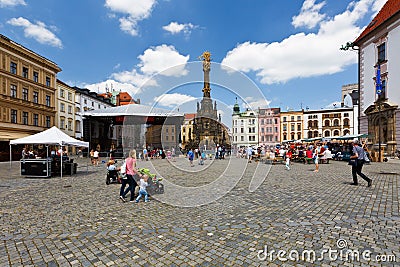 Olomouc, Czech Republic. Editorial Stock Photo