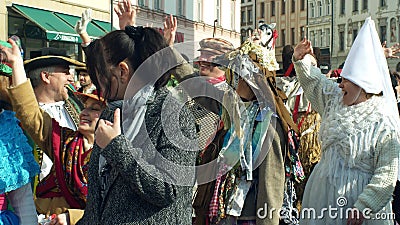 OLOMOUC TJECKIEN, JULI 30, 2017: Traditionell Historisk ...