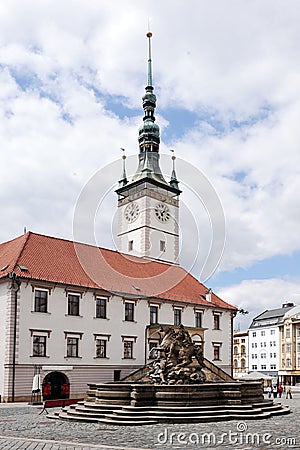 Olomouc town hall Stock Photo