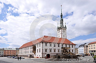 Olomouc town hall Stock Photo