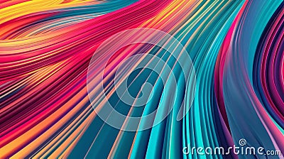 ?olorful lines of abstract background. Stock Photo