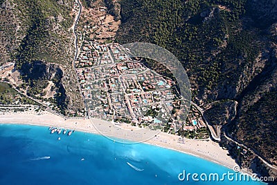 Oludeniz bay Stock Photo