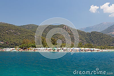 Oludeniz Beach Editorial Stock Photo