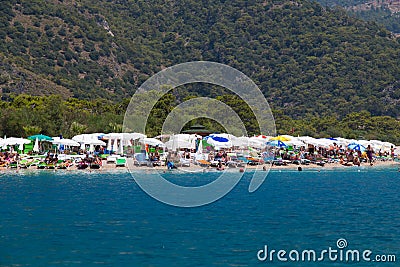 Oludeniz Beach Editorial Stock Photo