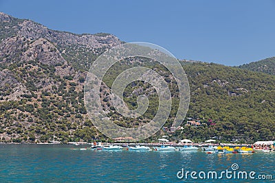 Oludeniz Beach Editorial Stock Photo